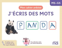 Mon cahier ardoise - MS-GS - J'écris des mots