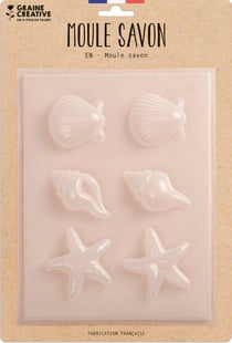 Moules petits savons marins