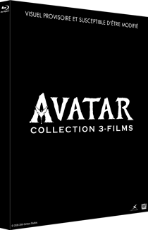 Avatar - Collection 3 films : Avatar + Avatar 2 : La Voie de l'eau = Avatar 3 : De Feu et de cendres