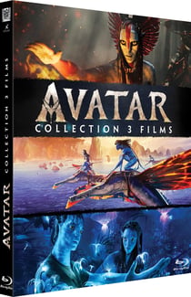 Avatar - Collection 3 films : Avatar + Avatar 2 : La Voie de l'eau + Avatar 3 : De Feu et de cendres