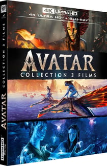 Avatar - Collection 3 films : Avatar + Avatar 2 : La Voie de l'eau + Avatar 3 : De Feu et de cendres