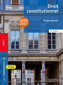 Droit constitutionnel (édition 2026/2027)