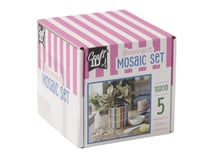 Kit mosaïque Craft Id - Pot de fleurs - 10 x 10 x 10 cm
