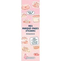 Marque page stickers - romance