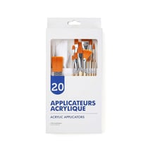 lot de 20 applicateurs pour acrylique