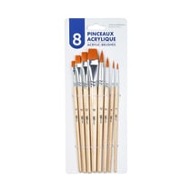 Lot 8 pinceaux Monali - Acrylique