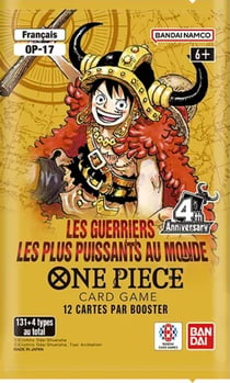 Booster de cartes - One Piece - Les Guerriers Les Plus Puissants Au Monde - OP-17