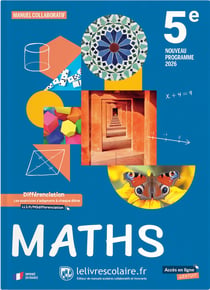 Maths - 5e - Manuel (édition 2026)