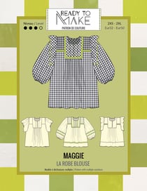Patron robe blouse Maggie - Taille 32-50