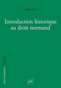 Introduction historique au droit normand