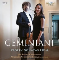 Sonates pour violon Op. 4