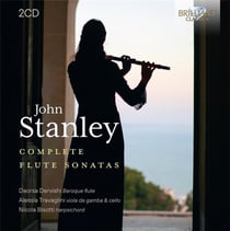 John Stanley : Intégrale des sonates pour flûte