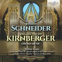 Schneider, Kirnberger : Musique pour orgue