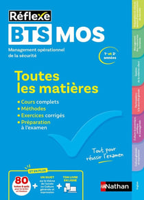 Mémos réflexes : Toutes les matières BTS Management Opérationnel de la sécurité