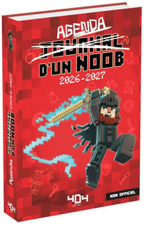 Agenda Journal d'un Noob 2026-2027