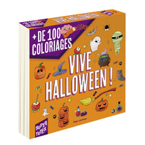 100 coloriages d'Halloween pour les Super Futés