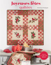 Joyeuses fêtes quiltées : 12 projets rouge tendance