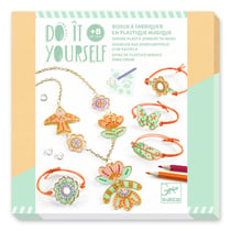 DIY Bijoux à fabriquer en plastique magique - Djeco