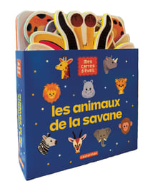 Mes cartes d'éveil - Les animaux de la savane
