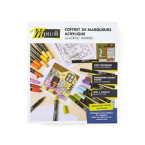 Coffret 3 pinceaux aquarelle et accessoires - Monali