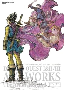 Dragon quest I II III : Art works the art of Alefgard