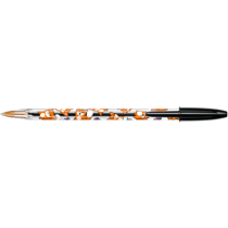 Stylo bille Cristal BIC - Motifs Kawaii Renard - Pointe moyenne - Noir