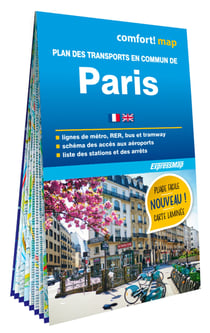 Plan des transports en commun de Paris (édition 2026)