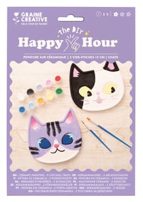 Kit ceramique - Graine Créative - Tête de chat