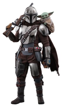 Star Wars: The Mandalorian & Grogu Movie Masterpiece figurine 1/6 The Mandalorian and Grogu 31 cm