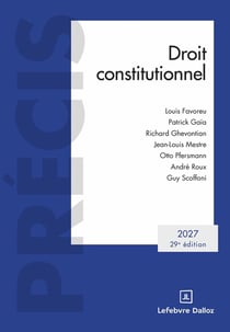 Droit constitutionnel (édition 2027)