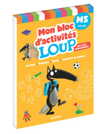 Mon bloc d'activités Loup : Lecture, écriture, maths, explorer le monde