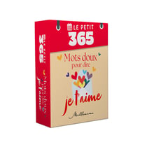 Le Petit 365 Mots doux pour dire "je t'aime"