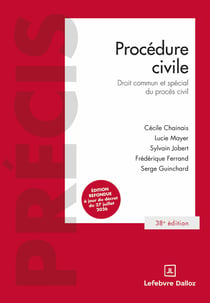 Procédure civile : Droit commun et spécial du procès civil, MARD. (38e édition)