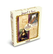 Léonard de Vinci : 4 livres magnétiques / 4 Magnet Books