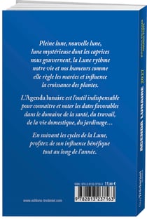 Agenda lunaire 2027 - L'agenda tout en couleurs