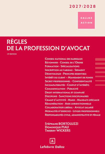 Règles de la profession d'avocat (édition 2027/2028)