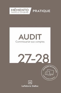 Mémento Audit et commissariat aux comptes 2027-2028