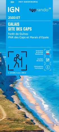 2103ET - CALAIS SITE DES CAPS - FORÊT DE GUÎNES PNR DES CAPS ET MARAIS D'OPALE