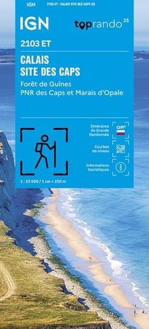 2103ET : Calais, site des Caps - Forêt de Guînes, PNR des Caps et marais d'Opale (5e édition)