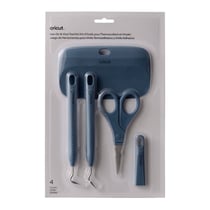 Kit d'outils Cricut - Thermocollant et vinyle - Bleu