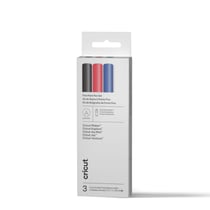 Stylos à pointe fine Cricut - Classic - Black Red Blue