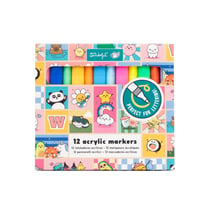 Lot de 12 marqueurs acryliques Mr Wonderful - Play with colour