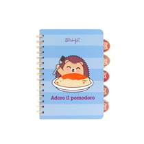 Carnet Mr Wonderful - Adoro il pomodoro - A5 - Hérisson