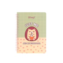 Carnet Mr Wonderful - Just me and my bubble tea - A5 - Hérisson