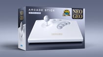 ARCADE STICK BLANC – NEOGEO AES+
