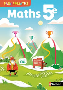 Panoramaths : 5e - Manuel élève (édition 2026)