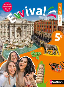 Evviva! : Italien - 5e - Manuel (édition 2026)
