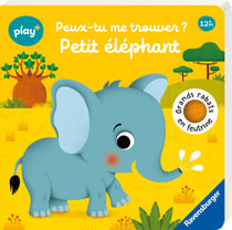 Peux-tu me trouver ? Petit éléphant