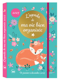 Agenda pocket ma vie bien organisée 2027 12 mois