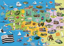Puzzle 48 pièces - La Bretagne